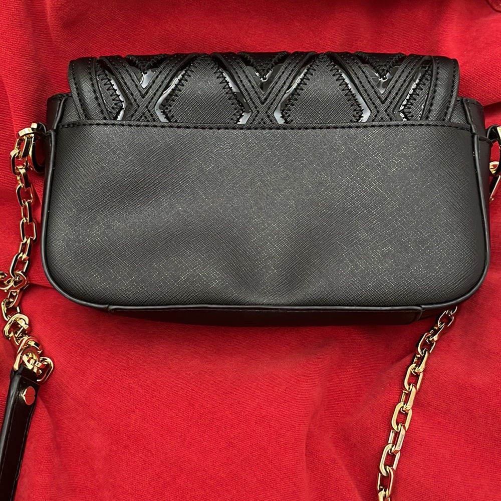 Euc Tory Burch Robinson Patchwork Mini-Chain Stra… - image 3